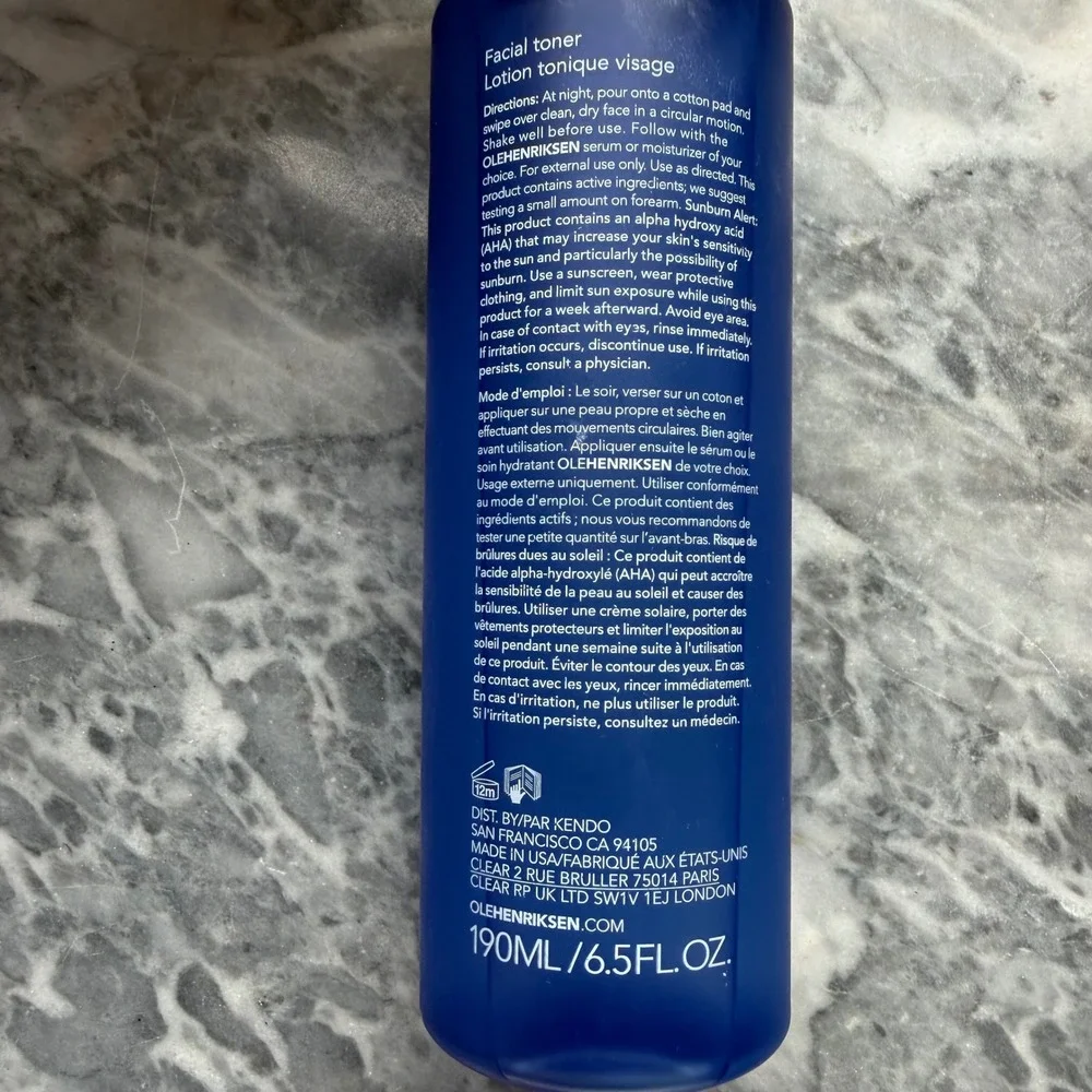 Ole Henriksen Glow2OH Dark Spot Toner 6.5 oz